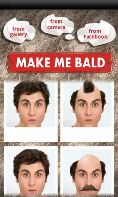 Make Me Bald - Video android App screenshot 3